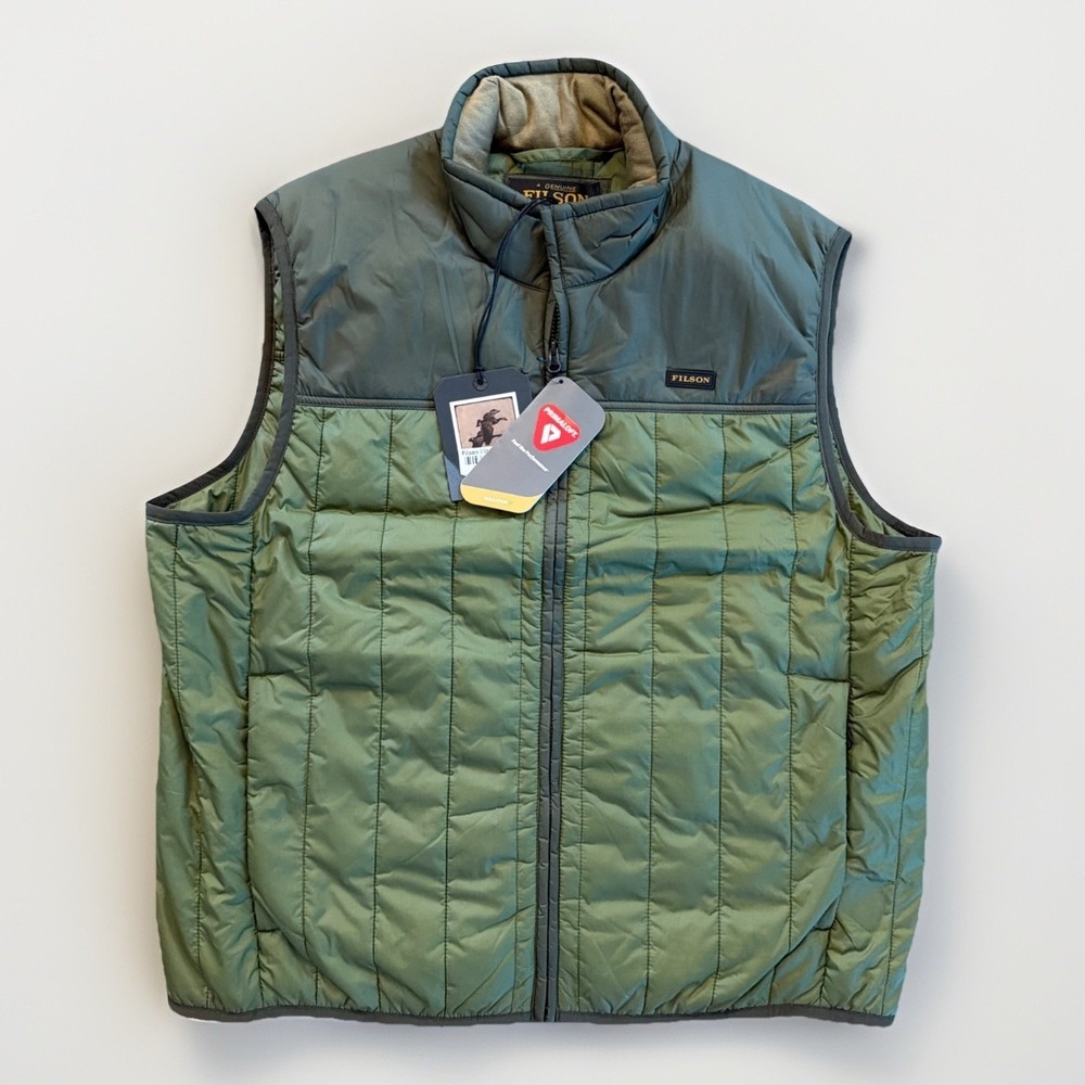 FILSON ULTRALIGHT VEST CYPRESS DARK FOREST 2XL NWT